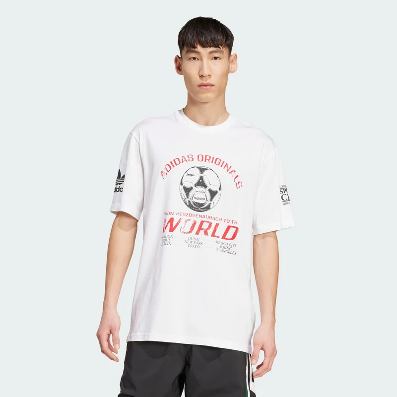 adidas Originals 90s Football Graphic T-Shirt