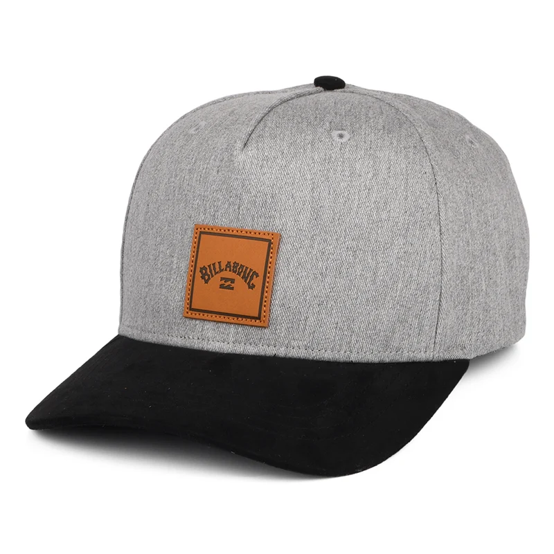 Billabong Stacked Snapback Cap - Meliertes Grau