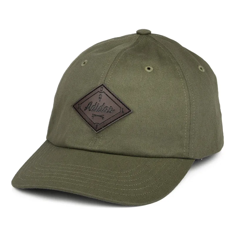Adidas Clubhouse Snapback Cap aus Baumwolle - Olivgrün