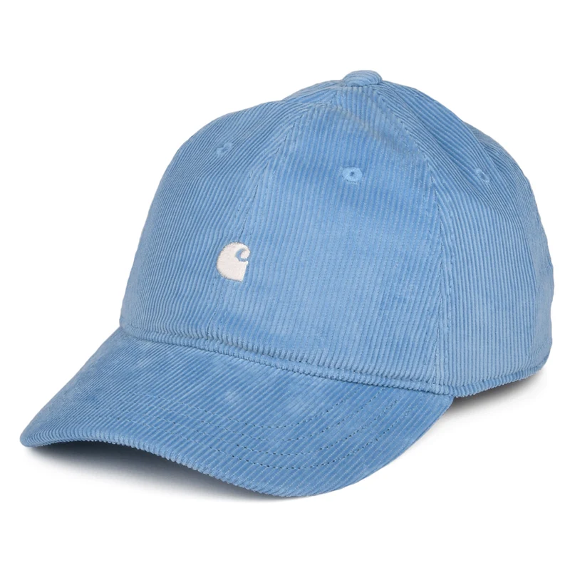 Carhartt WIP Harlem Kord Baseball Cap - Himmelblau