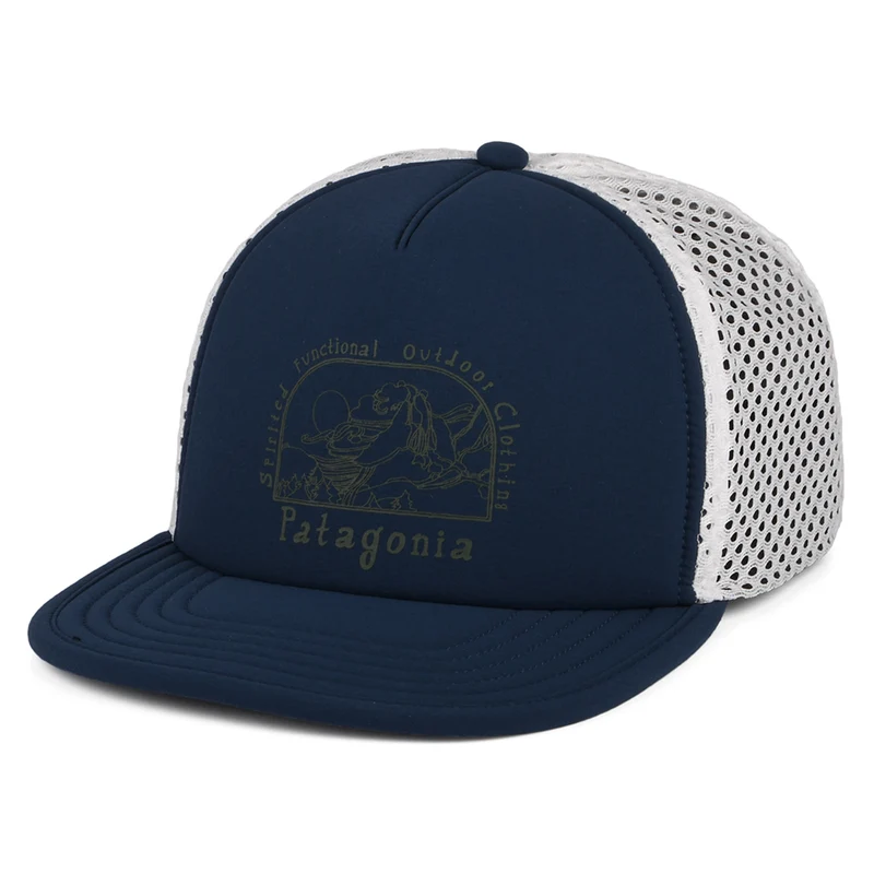 Patagonia Lost and Found Duckbill Recycled Trucker Cap - Dunkelblau