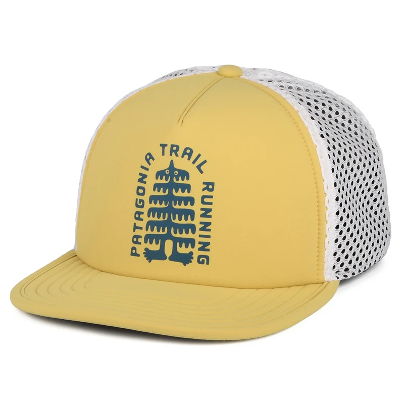 Patagonia Tree Trotter Duckbill Recycled Trucker Cap - Gelb