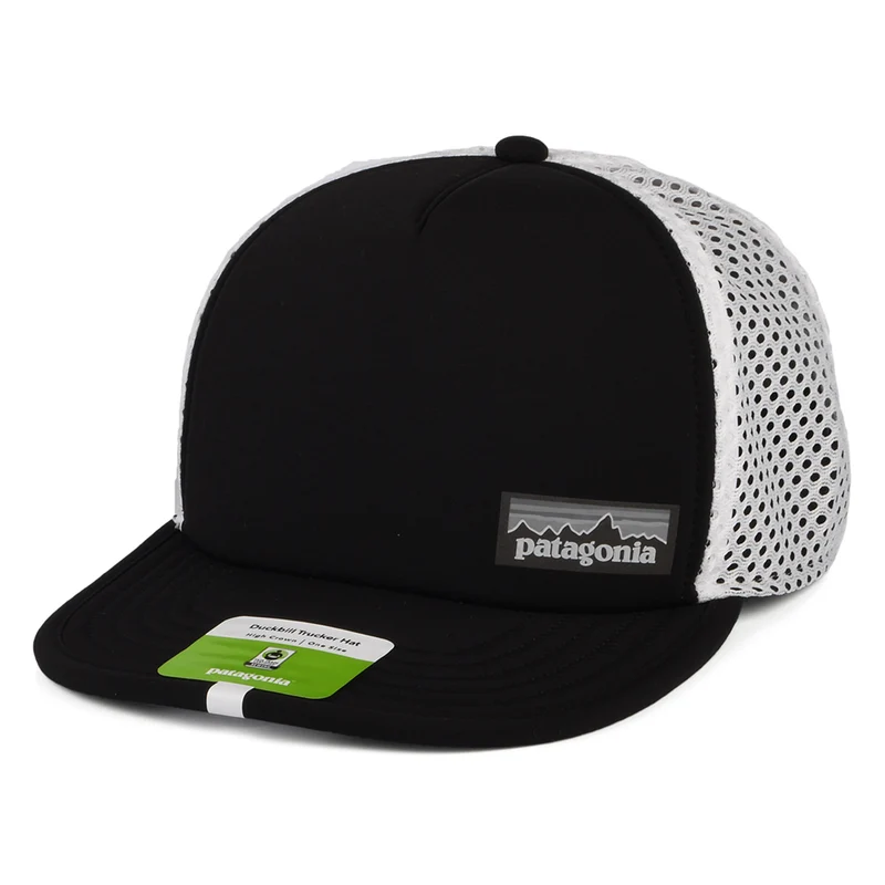 Patagonia Duckbill Recycled Trucker Cap - Schwarz
