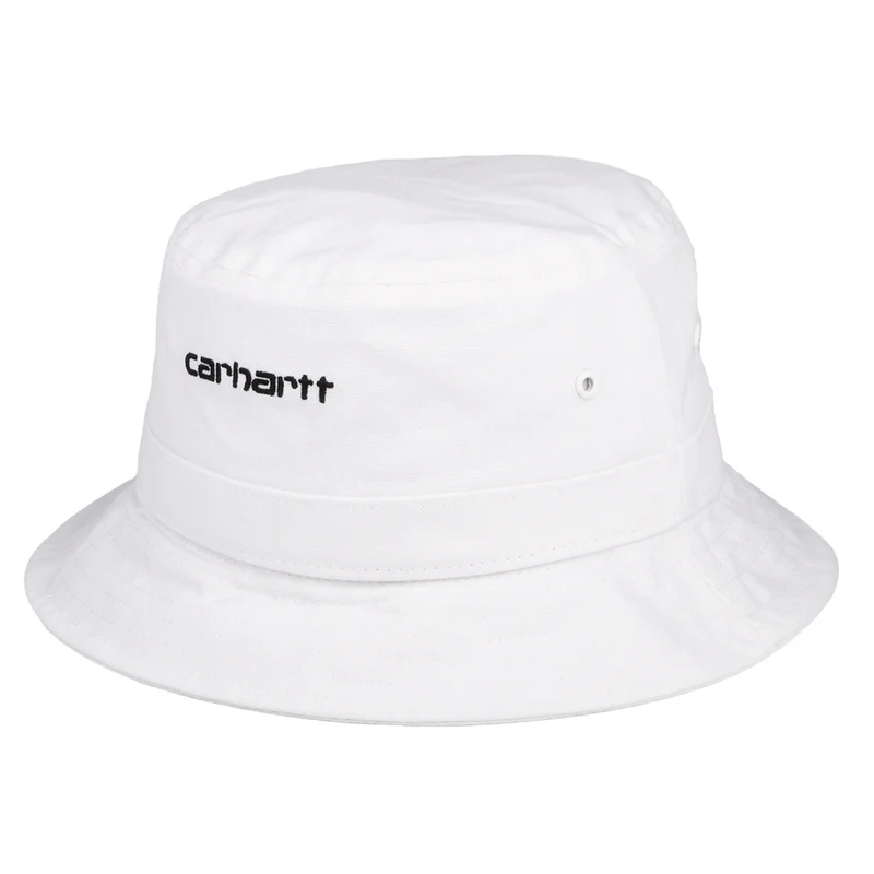 Carhartt WIP Script Fischerhut aus Baumwoll-Canvas - Weiß