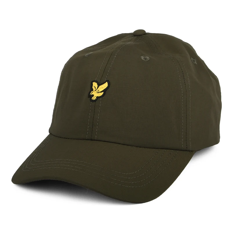 Lyle & Scott Ripstop Baseball Cap - Olivgrün