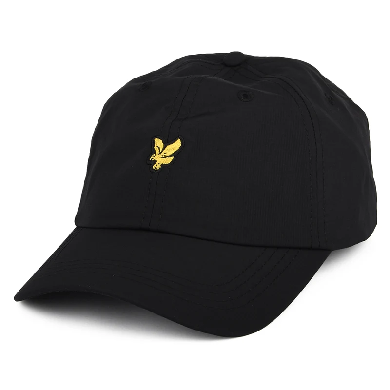 Lyle & Scott Ripstop Baseball Cap - Schwarz