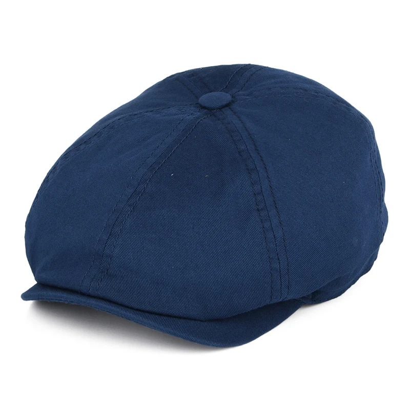 Stetson Ballonmütze aus Baumwolle - Marineblau