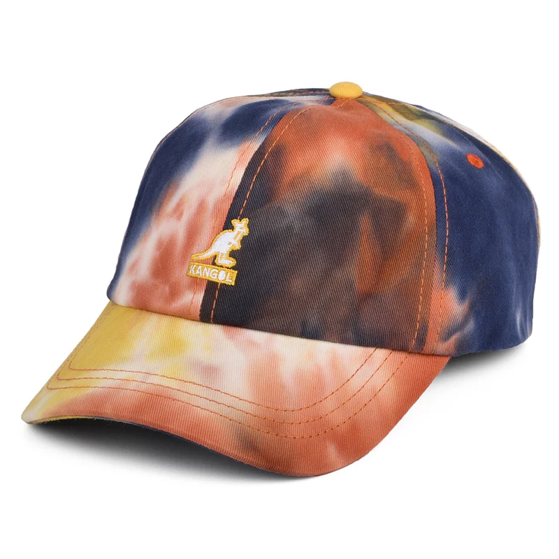 Kangol Baseball Cap Tie Dye aus Baumwolle - Mehrfarbig