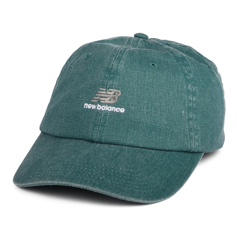 New Balance NB Seasonal Classic Baseball Cap aus gewaschener Baumwolle - Petrol