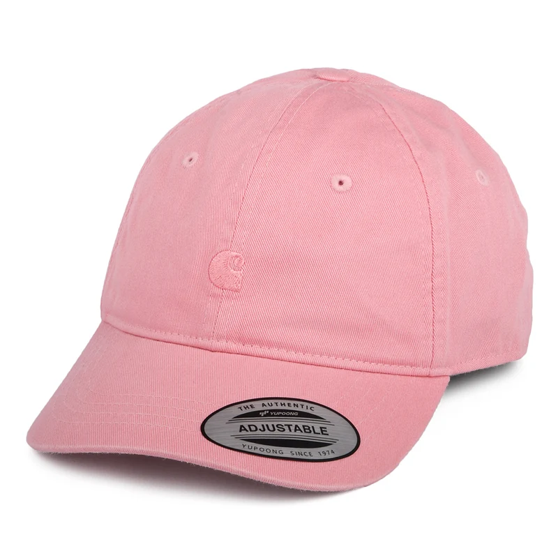 Carhartt WIP Madison Logo Baseball Cap - Dunkles Pink