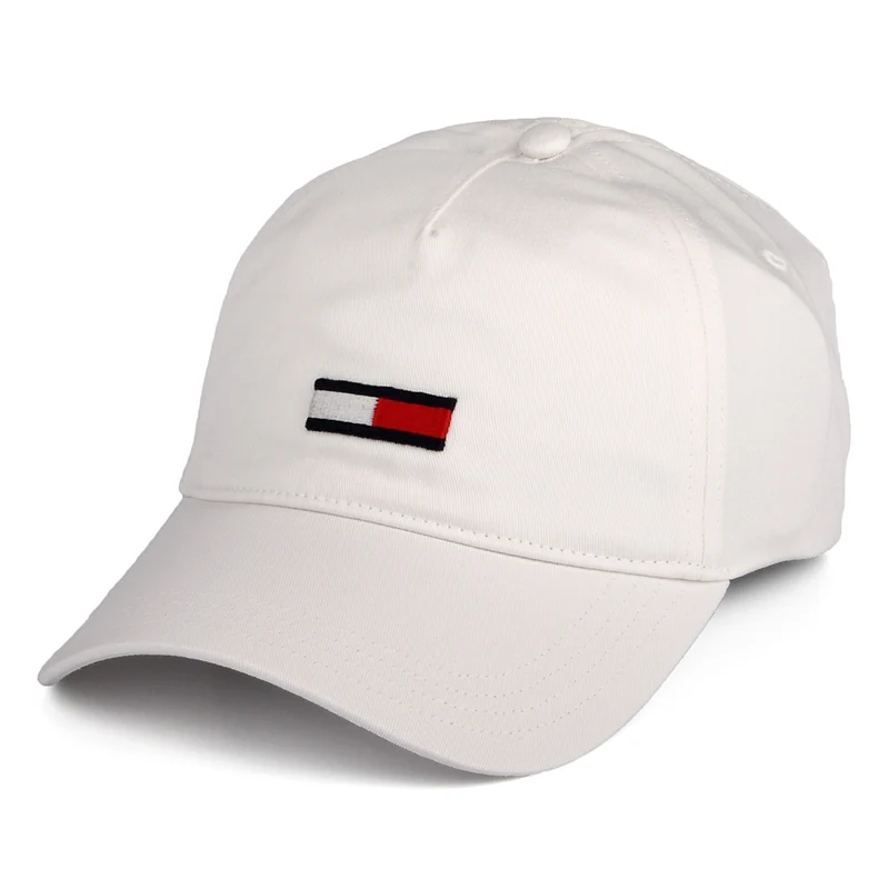 Tommy Hilfiger TJW Flag Baseball Cap - Ecru