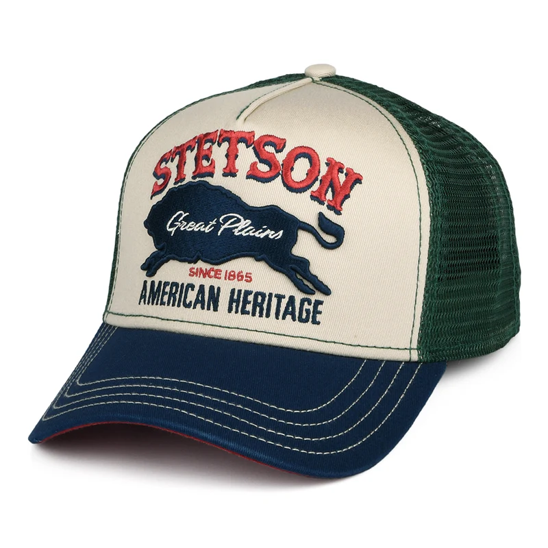 Stetson Great Plains Trucker Cap - Mehrfarbig