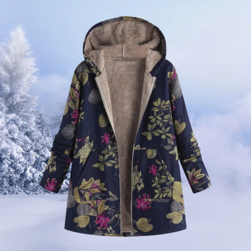Bequeme Damen Winterjacke - Liora Winterzauber Edition
