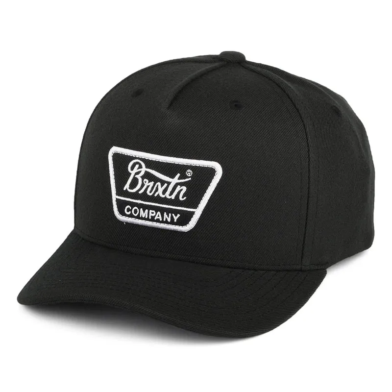 Brixton Linwood C NetPlus MP Snapback Cap - Schwarz-Weiß