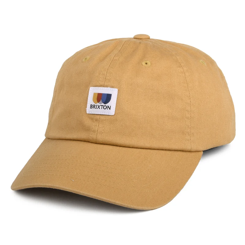 Brixton Alton LP Baseball Cap aus Baumwolle - Wüstensand