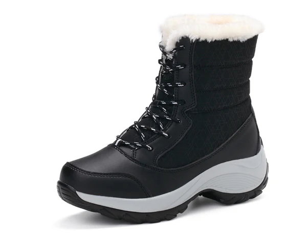 Gefütterte Warme Winter-Schneestiefel für Damen - Eva