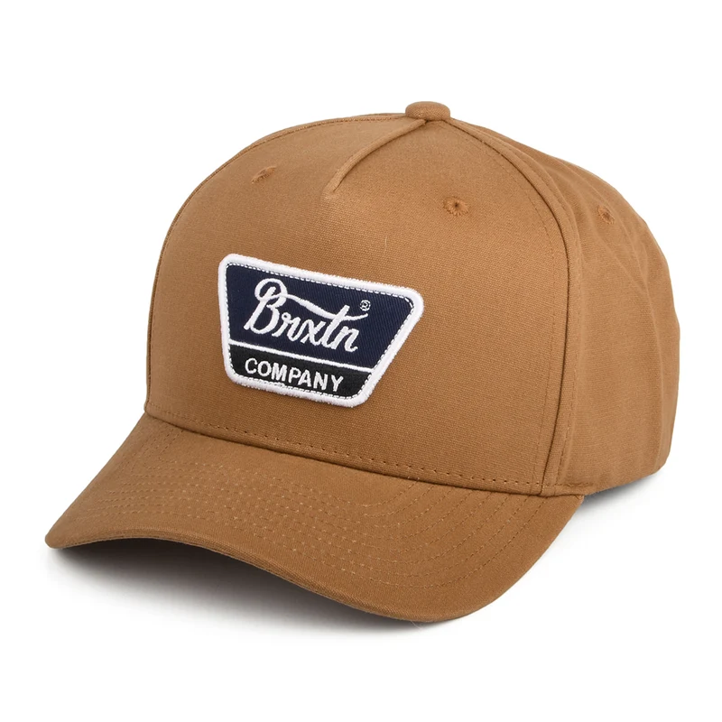 Brixton Linwood C NetPlus MP Snapback Cap - Kupferrot