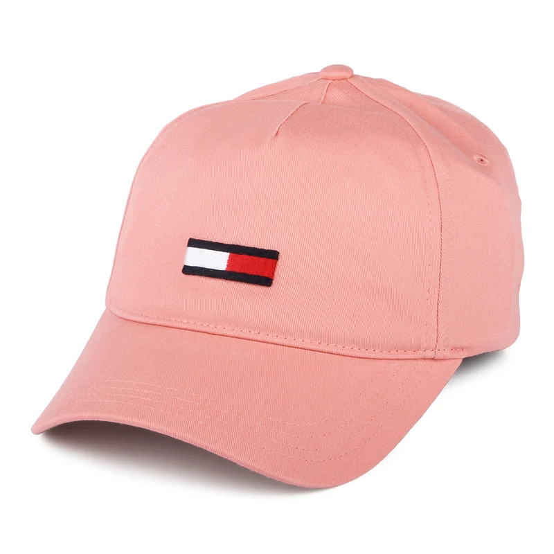 Tommy Hilfiger TJW Flag Baseball Cap - Hellrosa