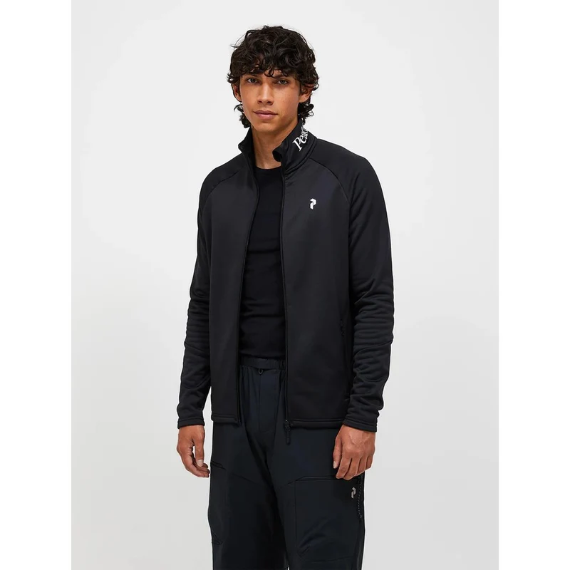 Peak Performance Herren Rider Essentials Midlayer Zip Jacket Schwarz