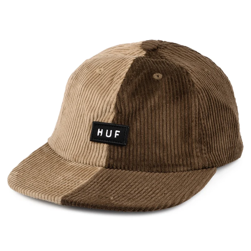 HUF Marina Kord Baseball Cap Zweifarbig - Braun