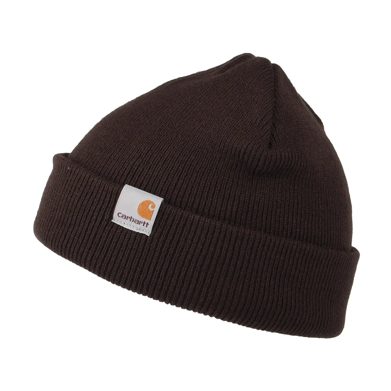 Carhartt WIP Stratus Low Beanie Mütze - Dunkelbraun