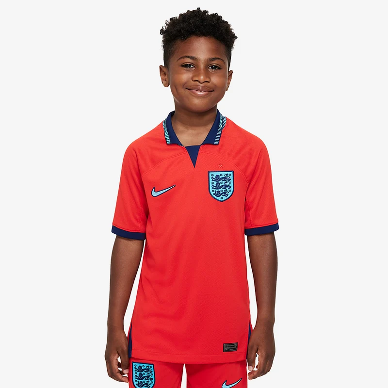 Nike England 22/23 Kinder Dri-Fit Auswärtstrikot