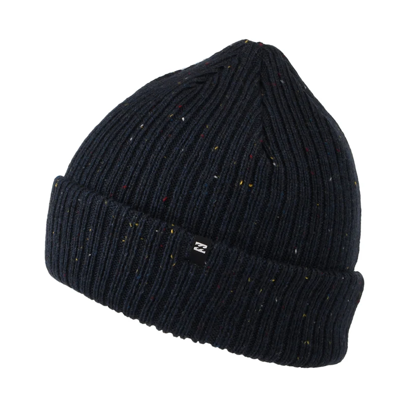 Billabong Arcade Beanie Mütze Cuffed gefleckt - Marineblau