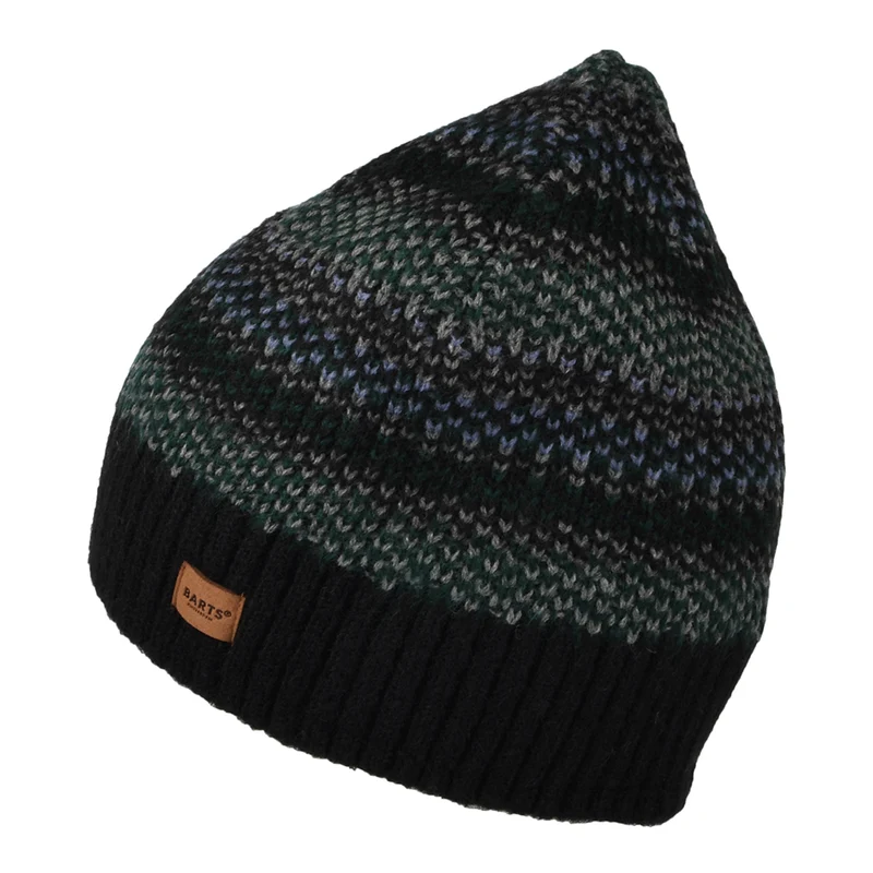 Barts Baulder Beanie Mütze - Schwarz-Multi