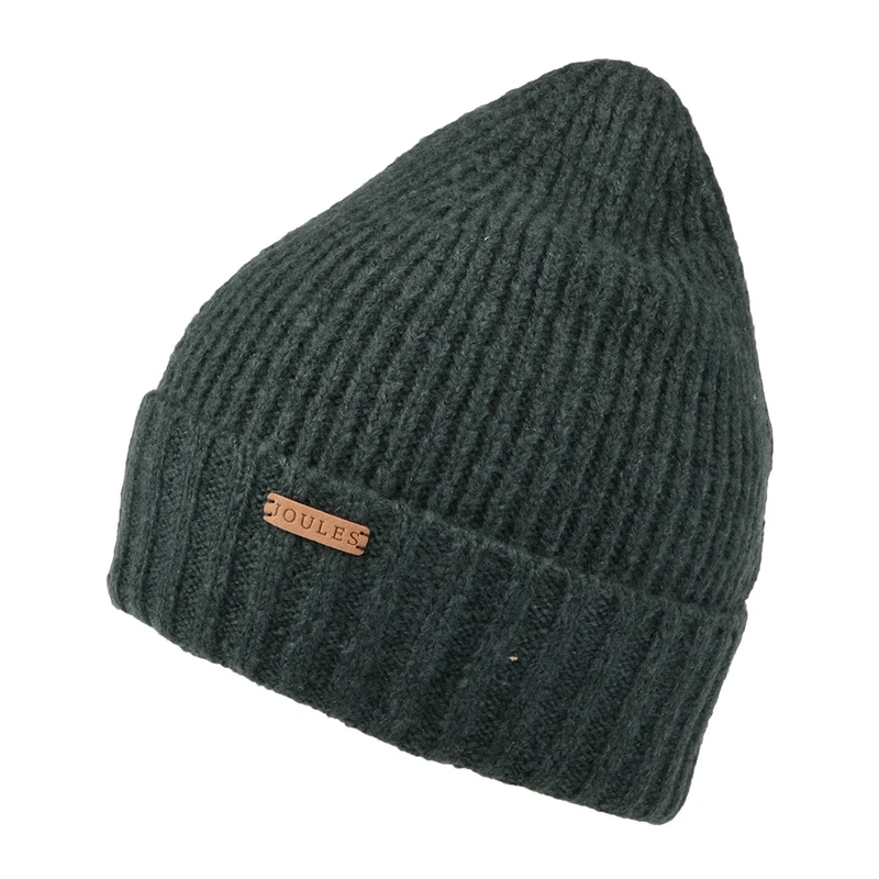Joules Bamburgh Beanie Mütze - Waldgrün