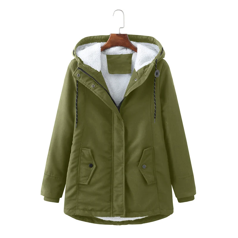 Luxuriöse Winterjacke für Damen - Aurora Winterzauber
