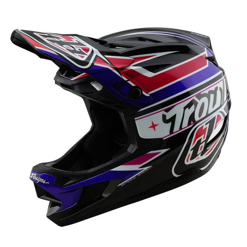 Troy Lee Designs D4 Polyacrylite MIPS Helm Linear