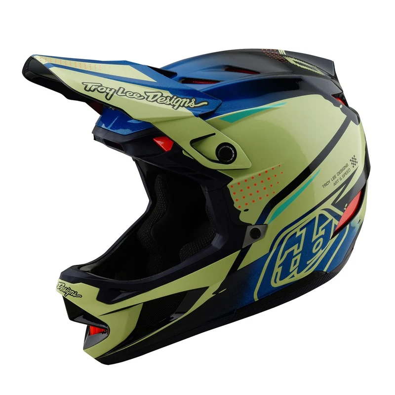Troy Lee Designs D4 Carbon MIPS Helm Drip