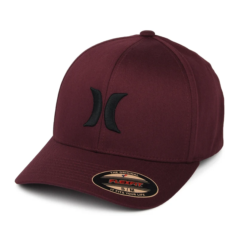 Hurley One & Only Flexfit Baseball Cap - Mahagoni