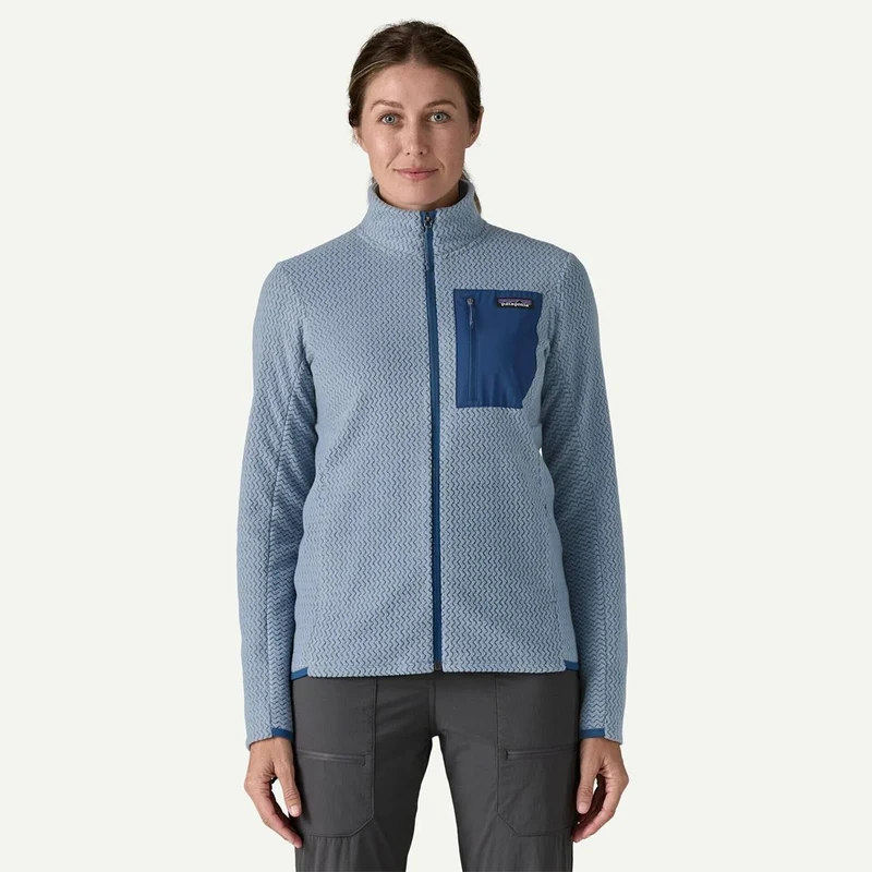 Patagonia Damen R1 Air Fleecejacke Barnacle Blue