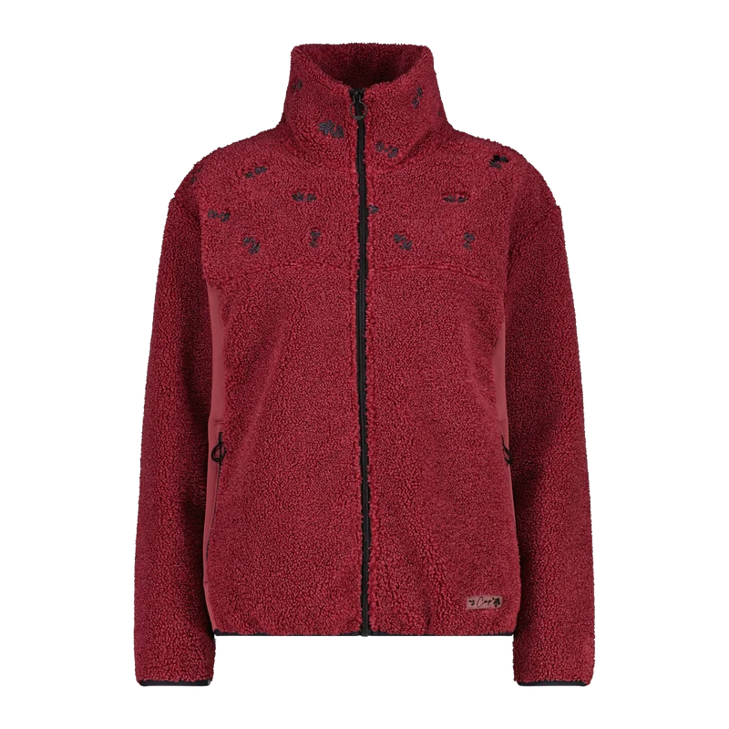 CMP Woman Jacket leichte Fleecejacke mit langem Arm