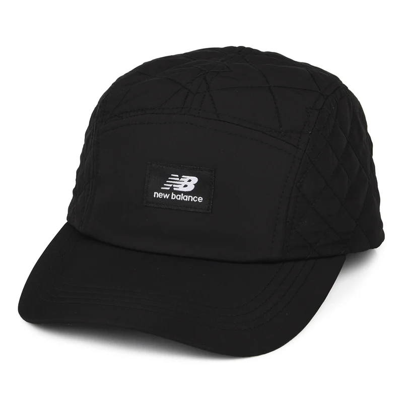 New Balance Lifestyle Gesteppte 5 Paneelen Cap - Schwarz