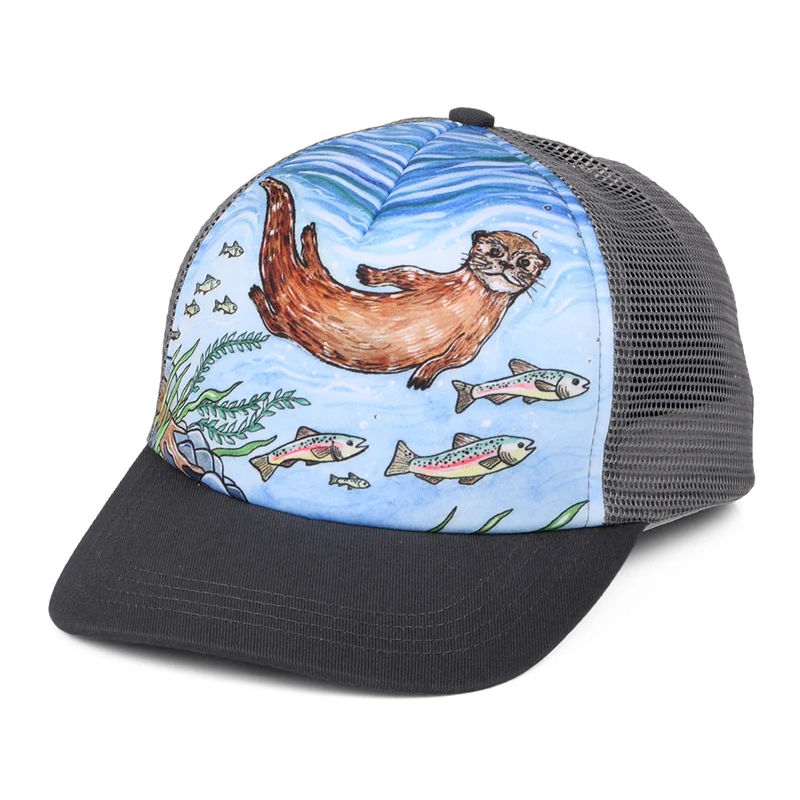 Sunday Afternoons Kinder Artist Series River Otter Trucker Cap - Blau-Grau