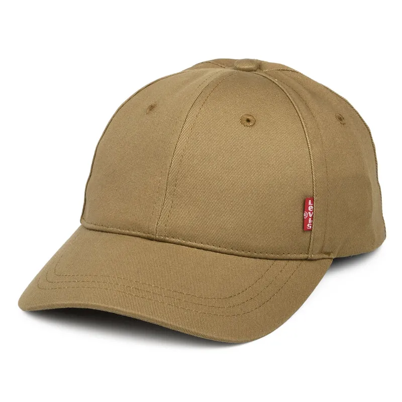 Levi's Classic Twill Red Tab Baseball Cap - Braun
