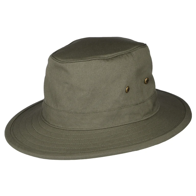 Failsworth Traveller Knautschbarer Sonnenhut - Khaki