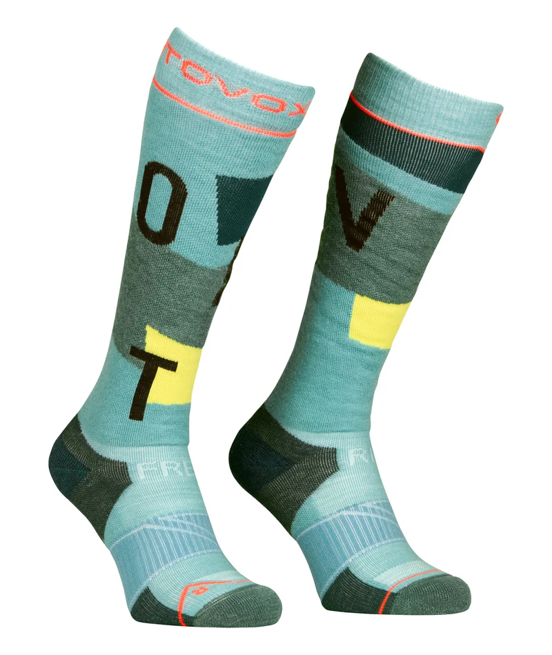 ORTOVOX FREERIDE LONG SOCKS COZY W Skisocken Damen