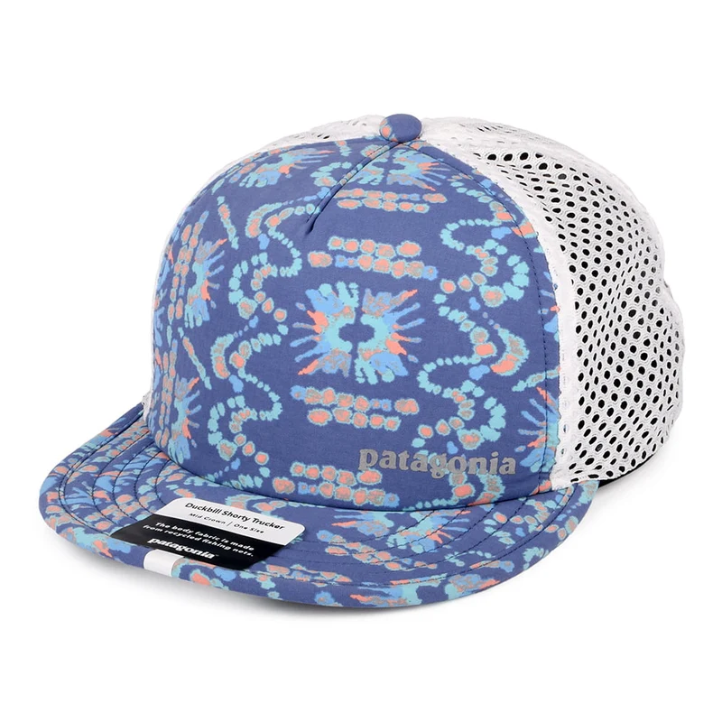 Patagonia Duckbill Shorty Trucker Cap - Blau