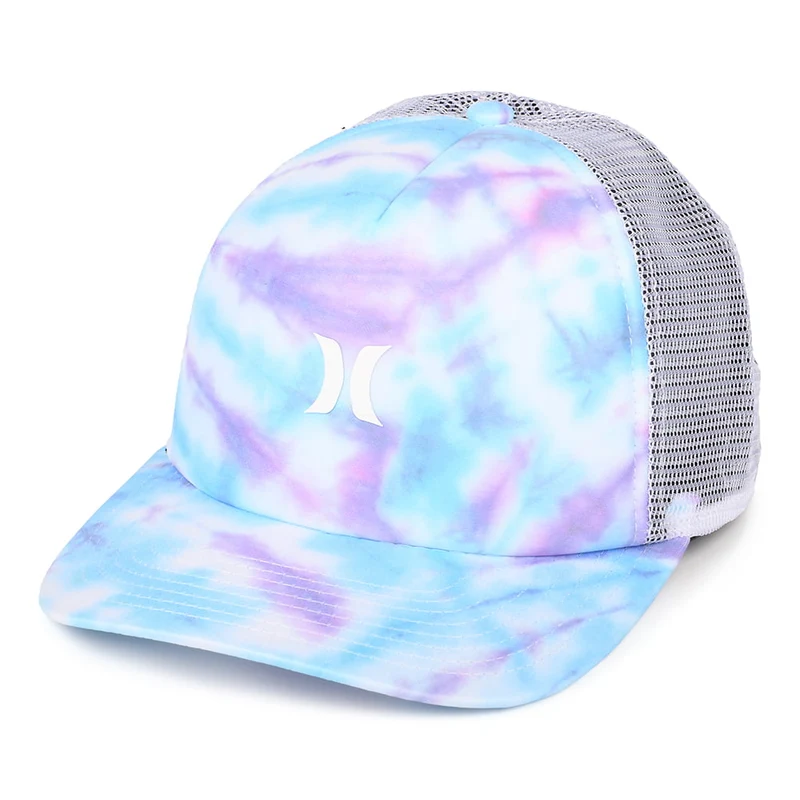 Hurley Damen Icon Trucker Cap Tie Dye - Petrol