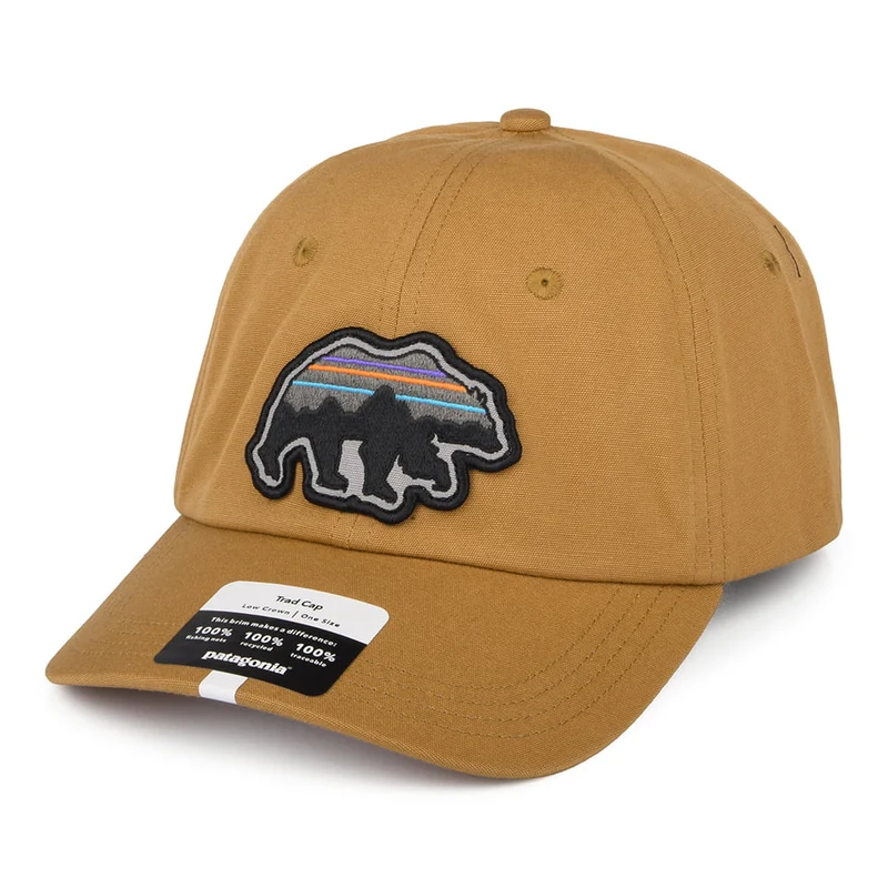 Patagonia Back For Good Trad Baseball Cap aus organischer Baumwolle - Braun