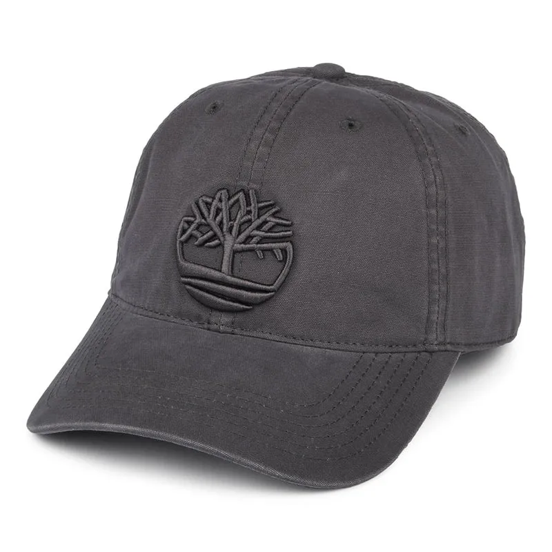 Timberland Soundview Baseball Cap aus Baumwoll-Canvas - Dunkelgrau