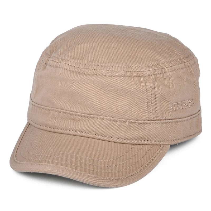 Stetson Feldmütze aus Baumwolle - Beige