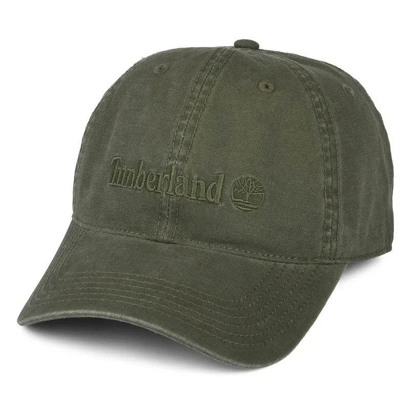 Timberland Cooper Hill Baseball Cap aus Baumwoll-Canvas - Dunkelolivgrün
