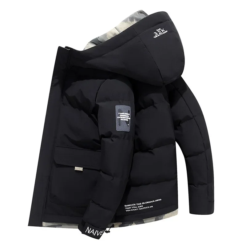 Stilvolle Gepolsterte Herren-Winterjacke - Milo Winterzauber Edition