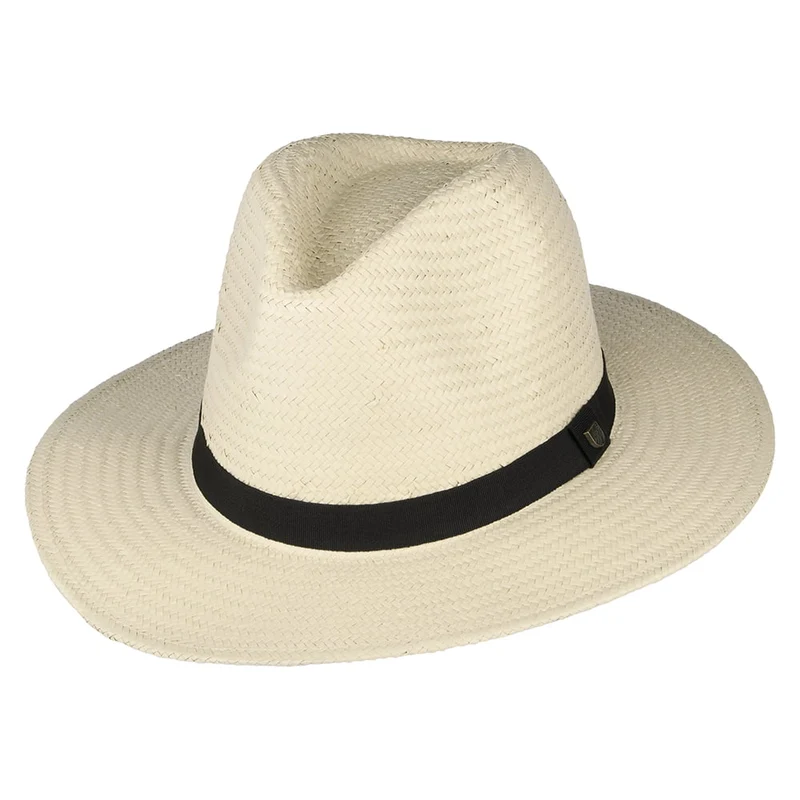 Brixton Passage Fedora Hut aus Toyo Stroh - Natur