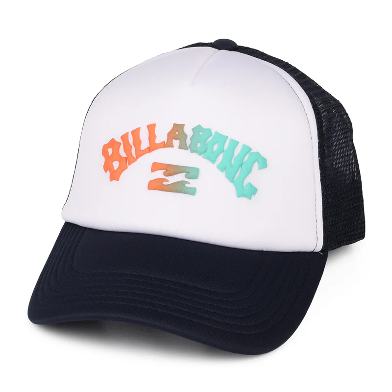 Billabong Kinder Podium Trucker Cap - Weiß-Marineblau