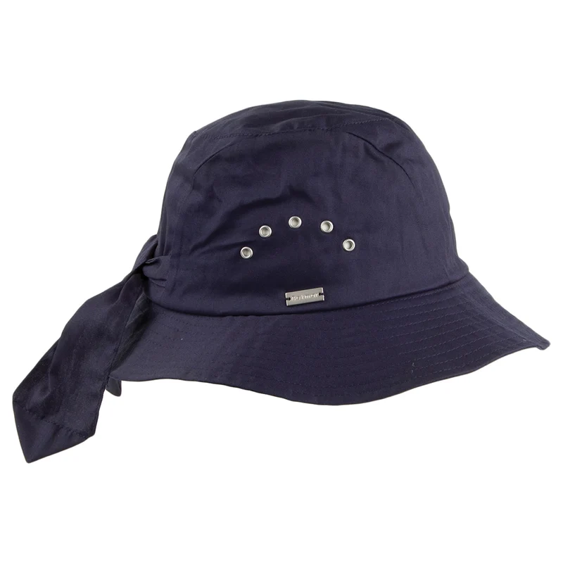 Betmar Glockenhut mit Bändern - Marineblau